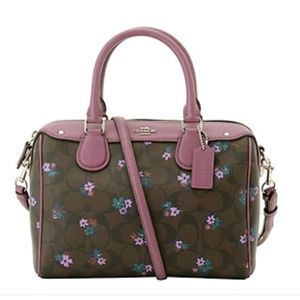 Coach F59461 Mini Bennett Satchel Bag Signature C